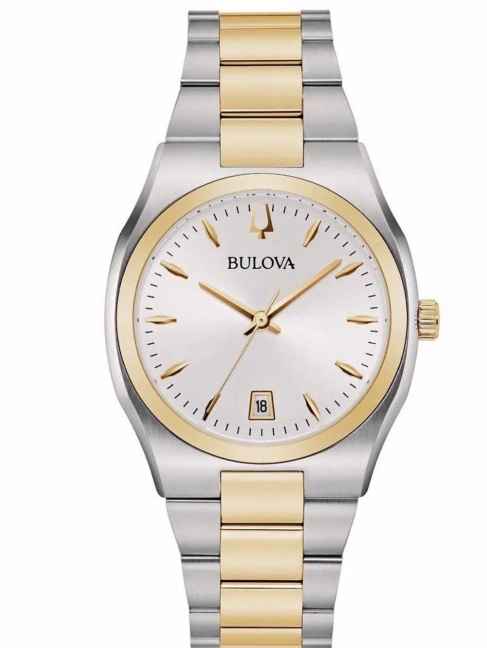 Bulova Classic surveyor Two-Tone Womens watch